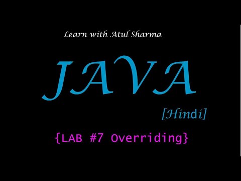 Overriding in java [LAB]