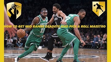 HOW TO GET MID RANGE DEAD EYE AND PICK AND ROLL MAESTRO IN THE SAME GAME | NBA 2k19