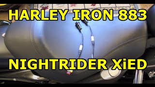 [HOW TO] Install Nightrider XiED Harness on a Harley Davidson Iron 883