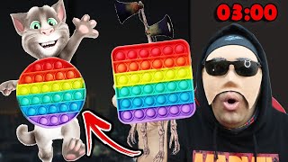 Si̇ren Kafa Ve Tom Pop It Challenge Yaptık - Fidget Pop It Trading Challenge