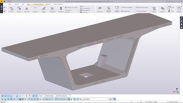 How to Create or Model Parametric Concrete Bridge Deck in Tekla Structures
