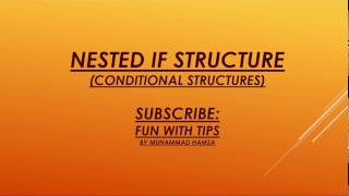 Part 10 | Nested if Structures with flowchart in C++ programming | Beginners Tutorials