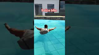 Police bike cheat code 🤑 lndian bike game 3D #viral #shorts