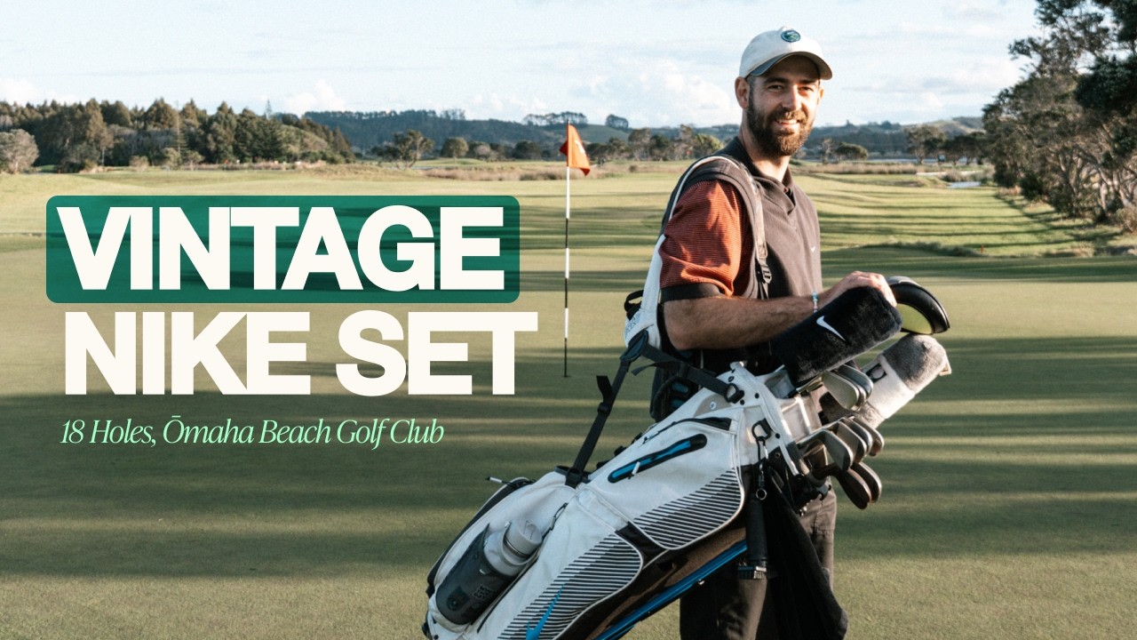 My Lowest Ever Round! With Vintage Nike Tiger Woods Clubs | Ōmaha
