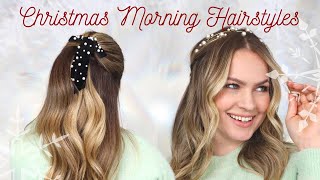 Christmas Morning Hairstyles 2021!! - KayleyMelissa