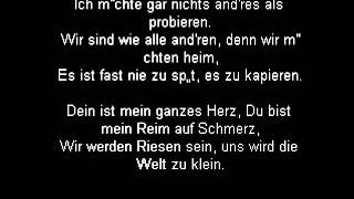 Heinz Rudolf Kunze - Dein ist mein ganzes Herz - Lyrics [HQ]