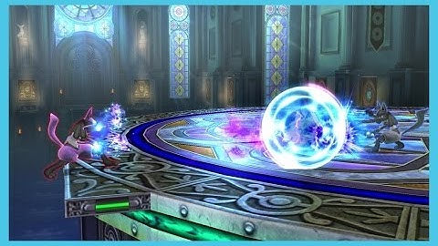 Super Smash Bros Wii U - Team Battle 7 Player W/ Controller Glitch vs 1 Amiibo Lucario