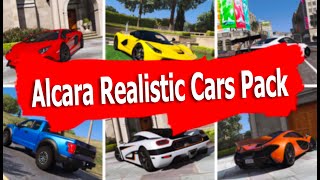 Mod Alcara Realistic Cars Pack for realistic Supercars