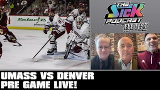 UMass vs Denver Pre Game Live! | The Sick Podcast  The Eye Test March 28 2024