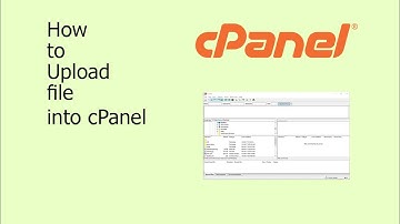How to upload file into cPanel using file manager and ftp