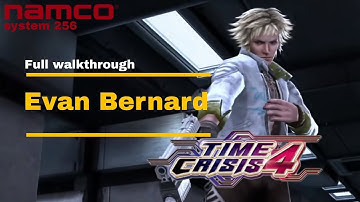 Time Crisis 4 Real Arcade Namco System 256 gameplay (Evan Side)