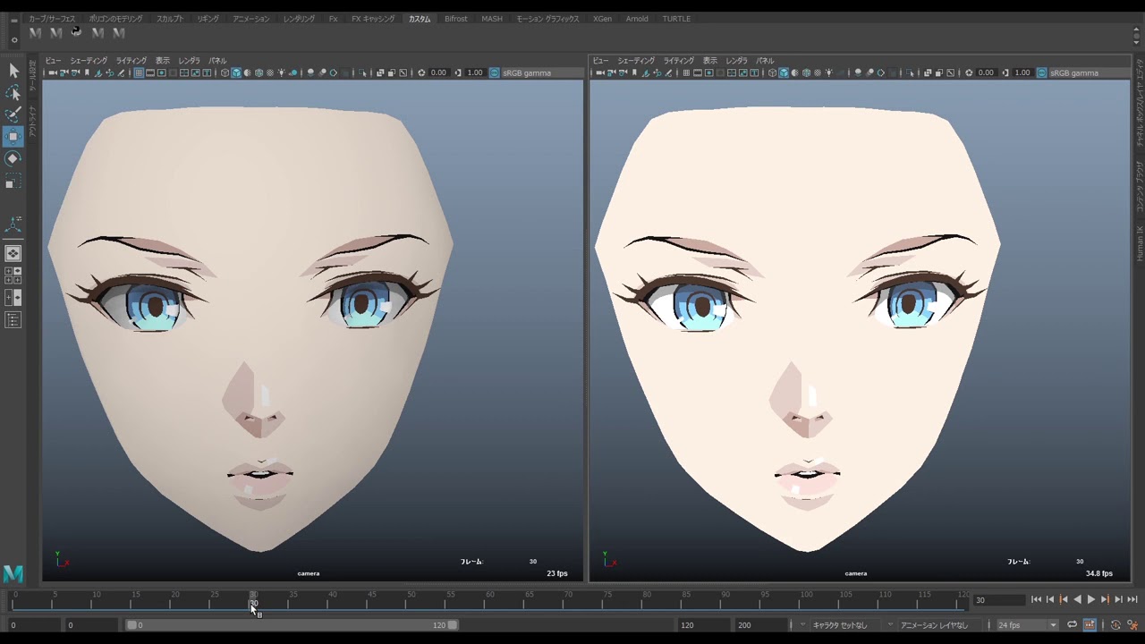 Mayaで作るセルルックキャラクター 第3回 2次元キャラクターの 目 を魅力的に表現する為のアプローチ法 前編 Youtube