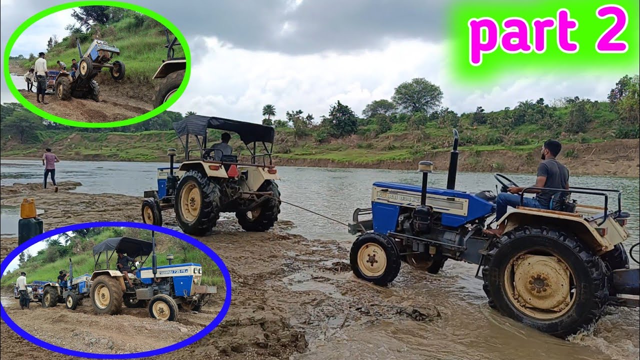 आज सिंध में गए ट्रैक्टर को लेके //// 2 ट्रैक्टर से निकल पाएंगे ट्राली को #trending #automobile 