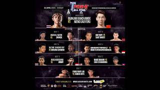 🔴ดูมวยสด LIVE ศึกTFIGHT มาเลเซีย  บัวขาว