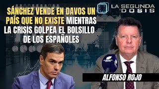 ¡Mentiroso! Pedro Sánchez vende una España que no existe en Davos y lo dejan plantado