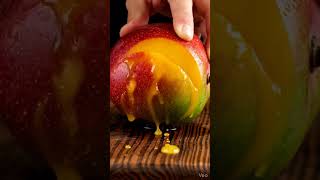 Perfectly slicing a fresh mustard seed pod with satisfying detail ✨🔪#CuttingVideo #Satisfying #ASMR