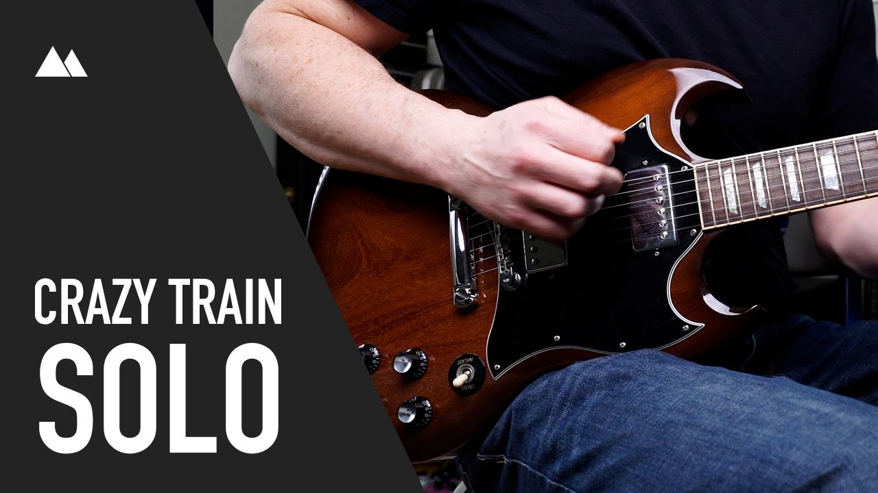 Ozzy | Crazy Train Solo Cover | Gibson SG