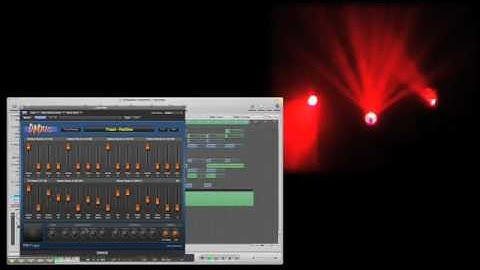 DMXIS Lighting Control Plug-In + Logic Studio!