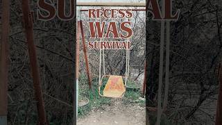 We jumped off swings and survived 😂 #80s #nostalgia #GenX