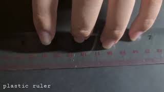 ASMR tapping • rulers 📏!!!!!