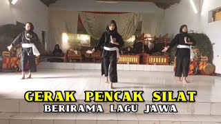 Gerak Pencak Silat Berirama Lagu Gending Jawa