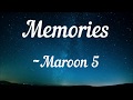 Memories - Maroon 5