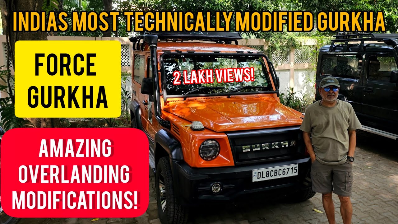 Amazing Technical Overlanding Gurkha Modifications by Owner! 