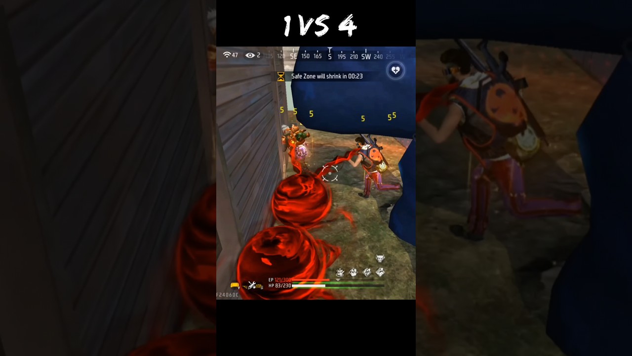 Impossible AWM Clutch 🤯 1 vs 4🔥 