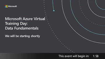 Microsoft Azure Virtual Training Day  Data Fundamentals 2
