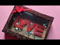 handmade love box || best out of waste|| diy.