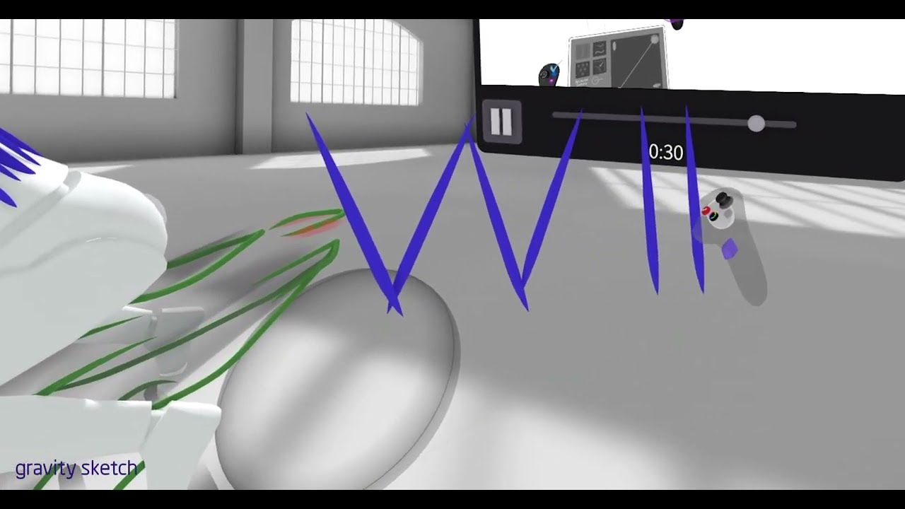 Meta Quest 3 Gravity Sketch Demo