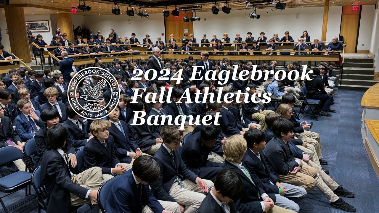 Eaglebrook School Fall Athletics Banquet 2024 YouTube
