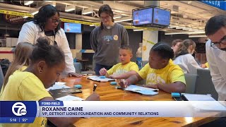 Detroit Lions promote youth reading and writing at One Pride Literacy Fest