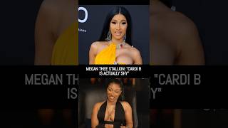 Megan Thee Stallion: "Cardi B is actually shy"