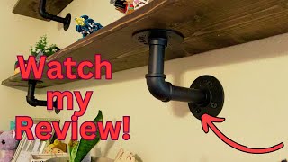 Industrial Pipe Shelf Brackets-Honest Review
