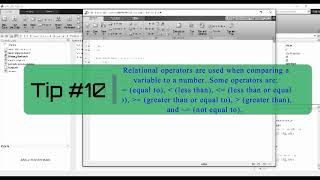 Celebrity Conditional Statements | MATLAB Tutorial 12 Profile
