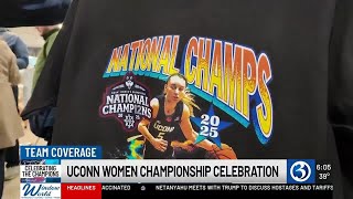 UConn students celebrating national title in style