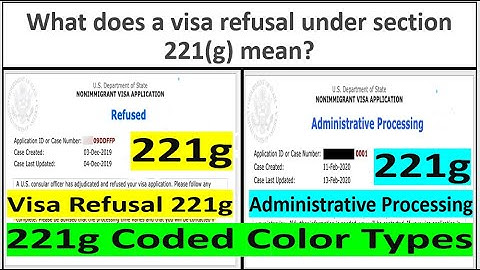 NVC 221g Visa refusal US Consulate and Embassy ||221g Visa Refusal Experience ||processing wait time