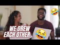 Speed Drawing Challenge *HILARIOUS* | Chennai to Lagos