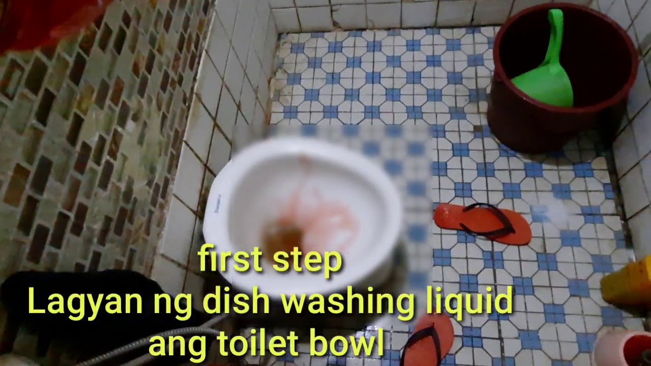 DIY - amazing way pagtangal sa baradong toilet bowl. - YouTube