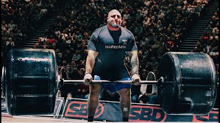 Strongman pulls 360kg / 800 lbs for a lot of reps!!