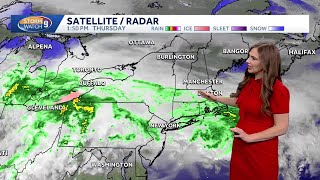 Video: Snow, wintry mix moving in Thursday evening