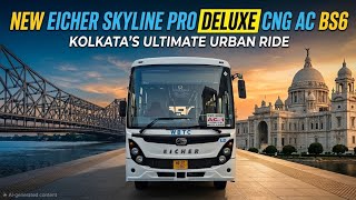 EICHER SKYLINE PRO AC CNG BS6 with Recliner Seat | WB 07Y 7287 | Route AC1 | Replace of Volvo 8400 screenshot 5