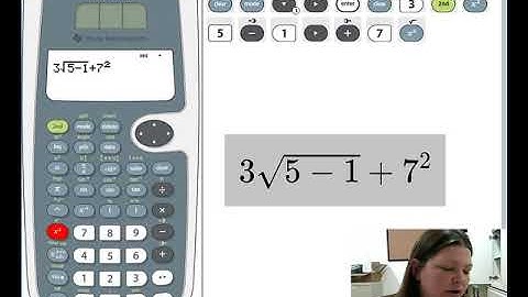 GED Calculator: Order of Operations (0.5, Adv, # 16,21 & 1.0, Exp, # 6o)