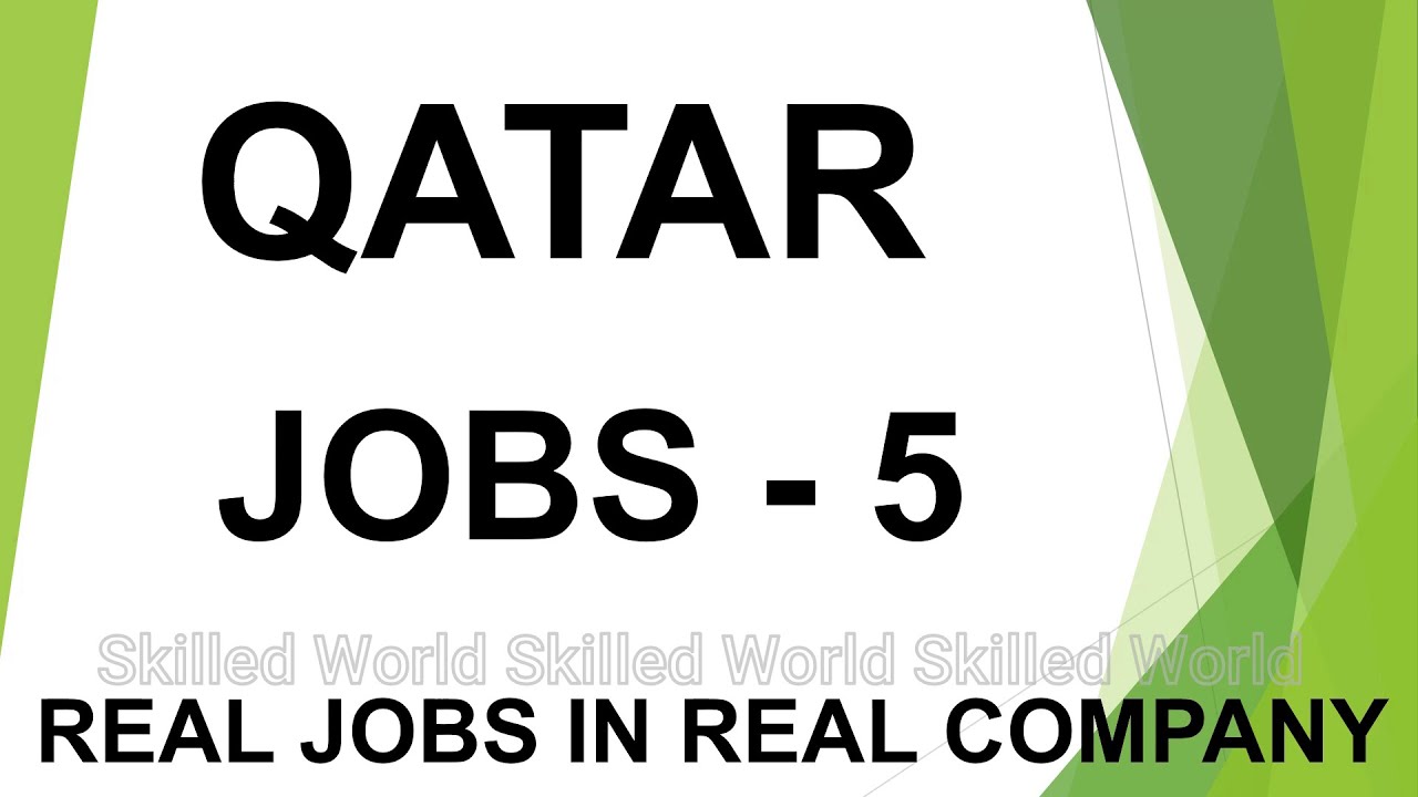 QATAR JOBS - 5 - YouTube