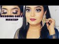 WEDDING GUEST MAKEUP LOOK💄(IN HINDI)🌸 USING SUPER AFFORDABLE MAKEUP💙 ||AS BLUSH