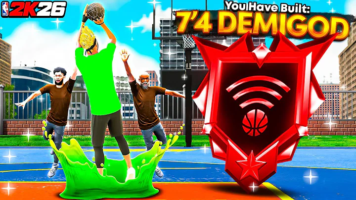 7'4 DEMIGOD BUILDS ARE GAME BREAKING in NBA 2K26 - BEST 7'4 BUILD 2K26