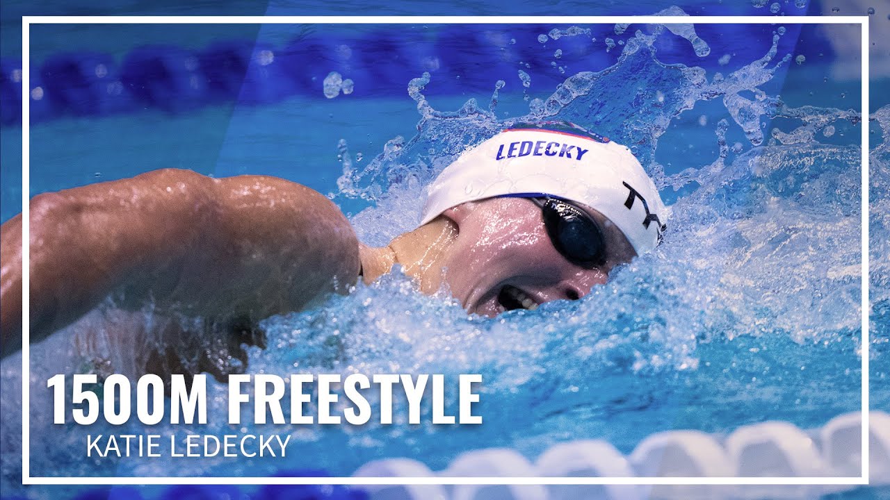 Кэти Ледеки побеждает на дистанции 1500 метров вольным стилем в стиле Dominant Fashion | Чемпиона...