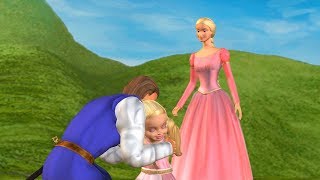 Barbie as Rapunzel - Rapunzel rescues Katrina and meets the prince Stefan Resimi