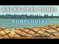 Se ve parte del TUNEL SUBFLUVIAL  😱 debido a la bajante histórica del Rio Parana!